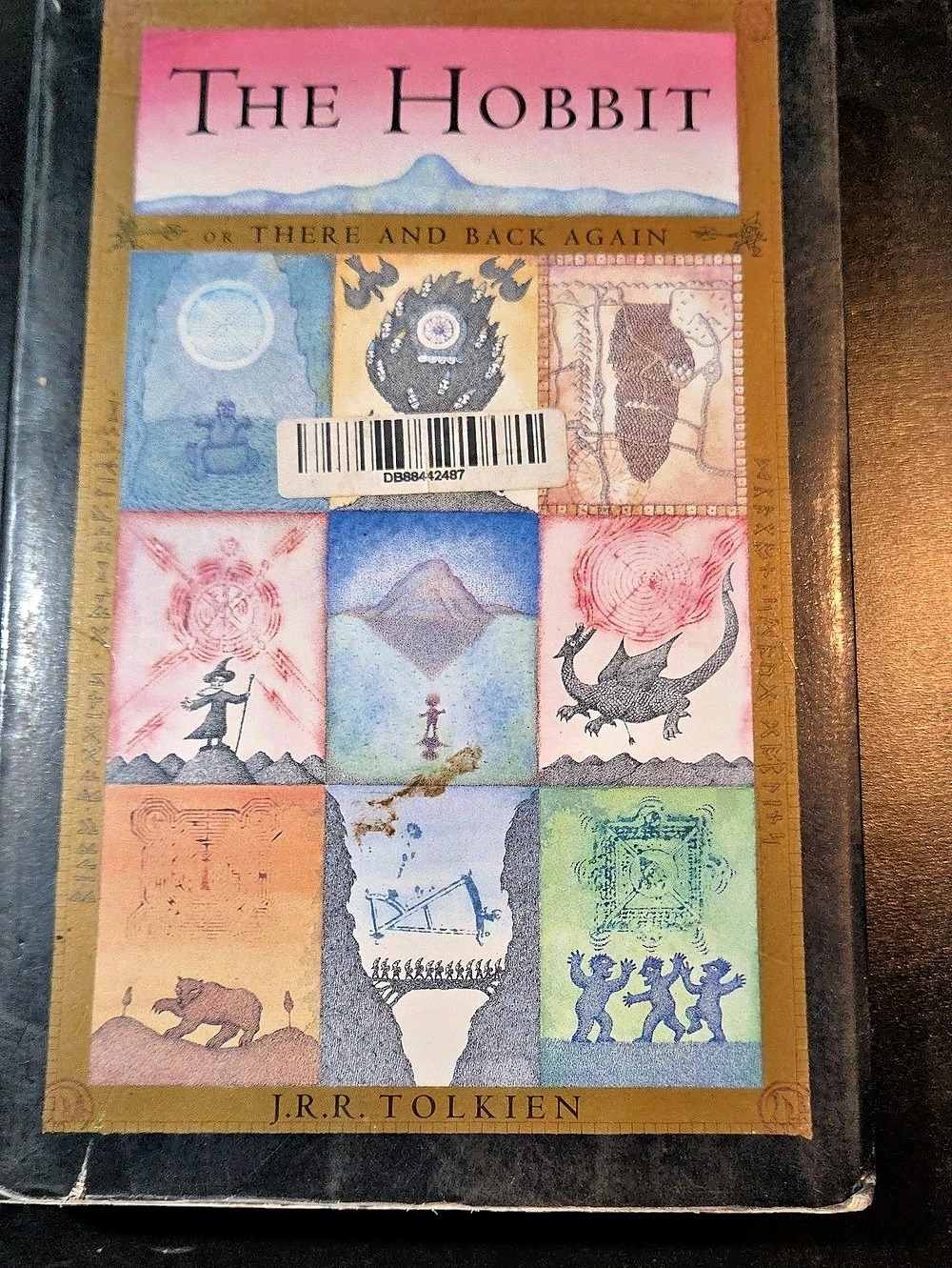 Houghton Mifflin Company The Hobbit Illustrated Hardcover Book